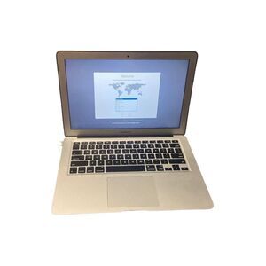 Apple MacBook Air 13.3" i5 4GB 128GB SSD Silver macOS Preowned Laptop Fast